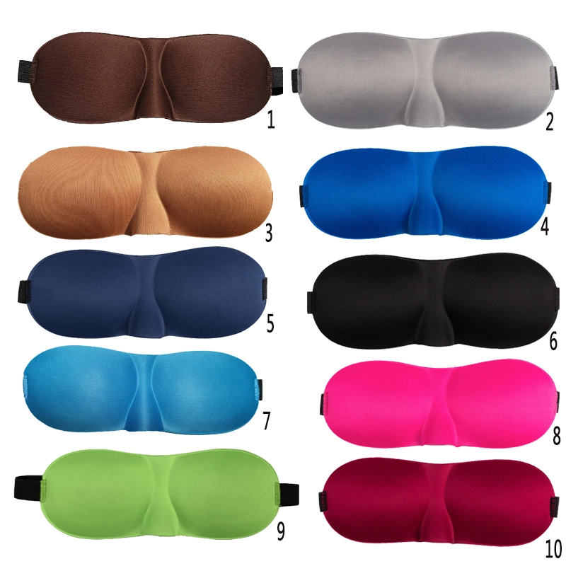 High Quality Custom Logo Travel Multicolor Eye Mask