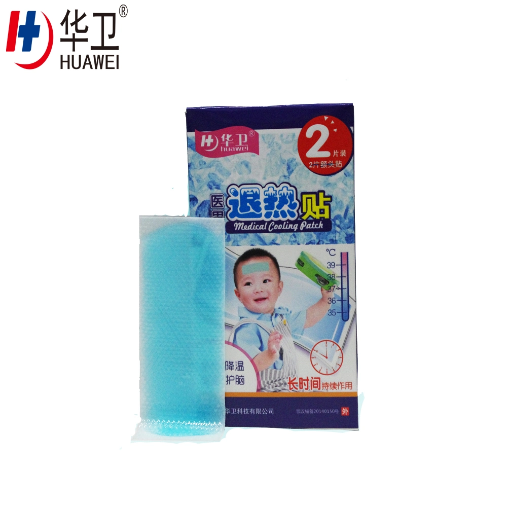 Fever Cooling Patch for Headache and Pain Relief, Hydrogel Cooling Fever Patch