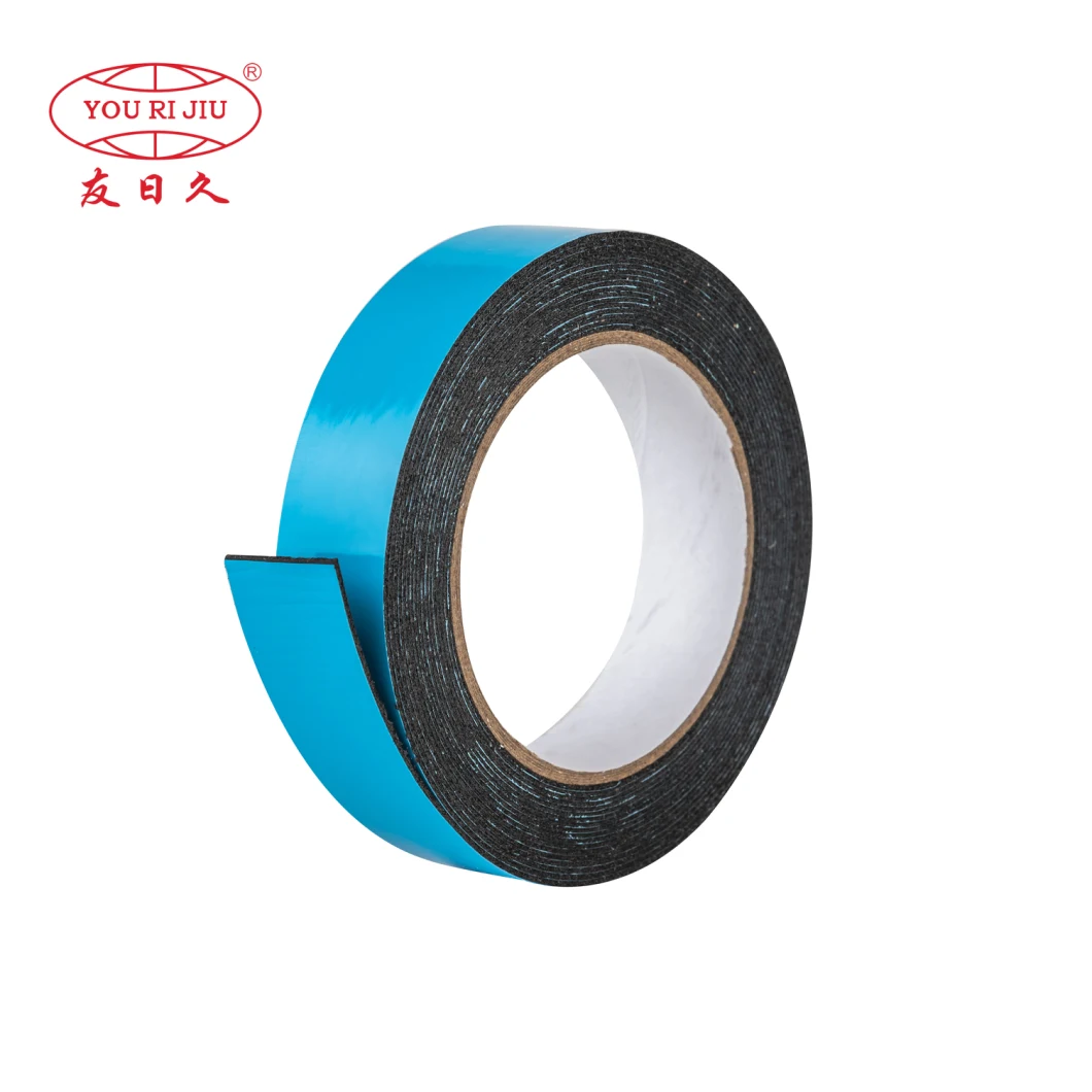 Free Sample 1mm 1.5mm 2mm 3mm Custom Size Strong Bonding Double Sided PE Adhesive Foam Tape