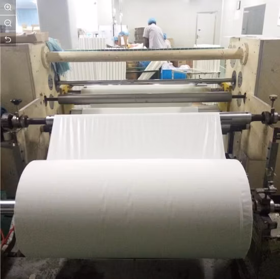 Nastro in gesso medico Jumbo, nastro in ossido di zinco/nastro in PE/nastro in seta/nastro in carta non tessuta, materia prima semilavorata