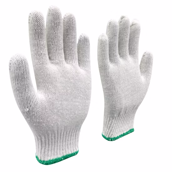 Guanti da lavoro/guanti industriali/mano/protettivi da lavoro in cotone/lavorato a maglia all'ingrosso in Cina calibro 7/10