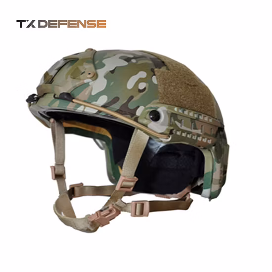 Casco PE antiproiettile di livello 3, casco protettivo di sicurezza, casco tattico, casco per attrezzatura tattica