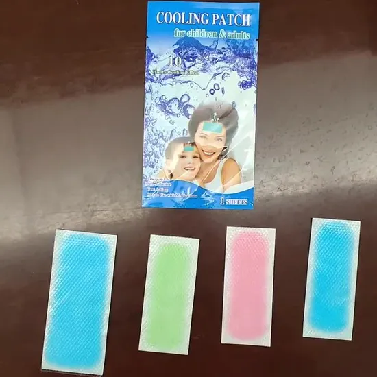 Produttore OEM Tempo Cool Sheets/Patch in gel rinfrescante per ridurre la febbre