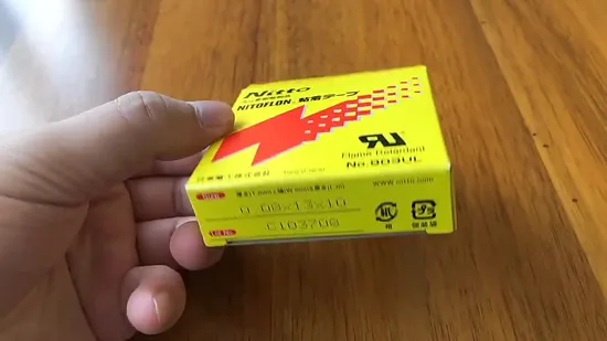 Nitto 903 Nastro adesivo monoadesivo a base di pellicola in politetrafluoroetilene (PTFE), nastro in silicone resistente alle alte temperature